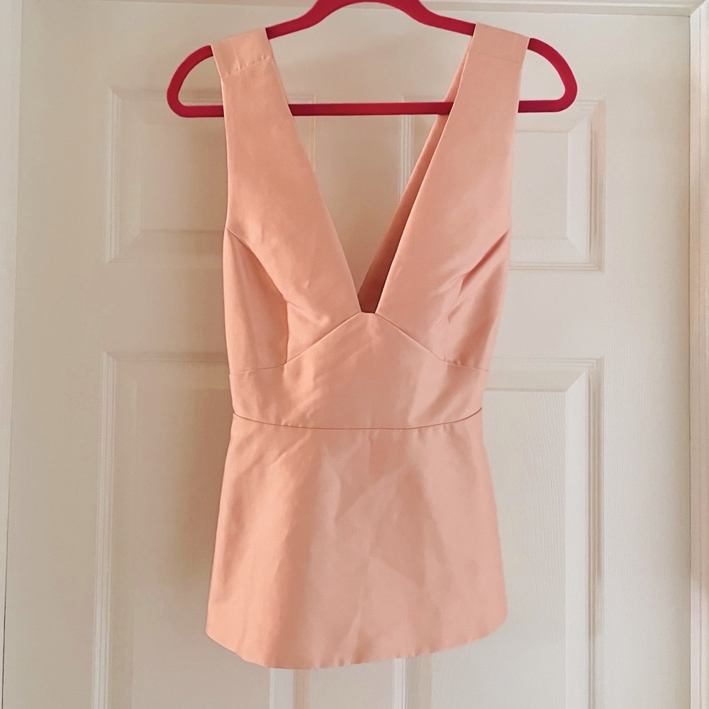 Feminine Cross Back Top